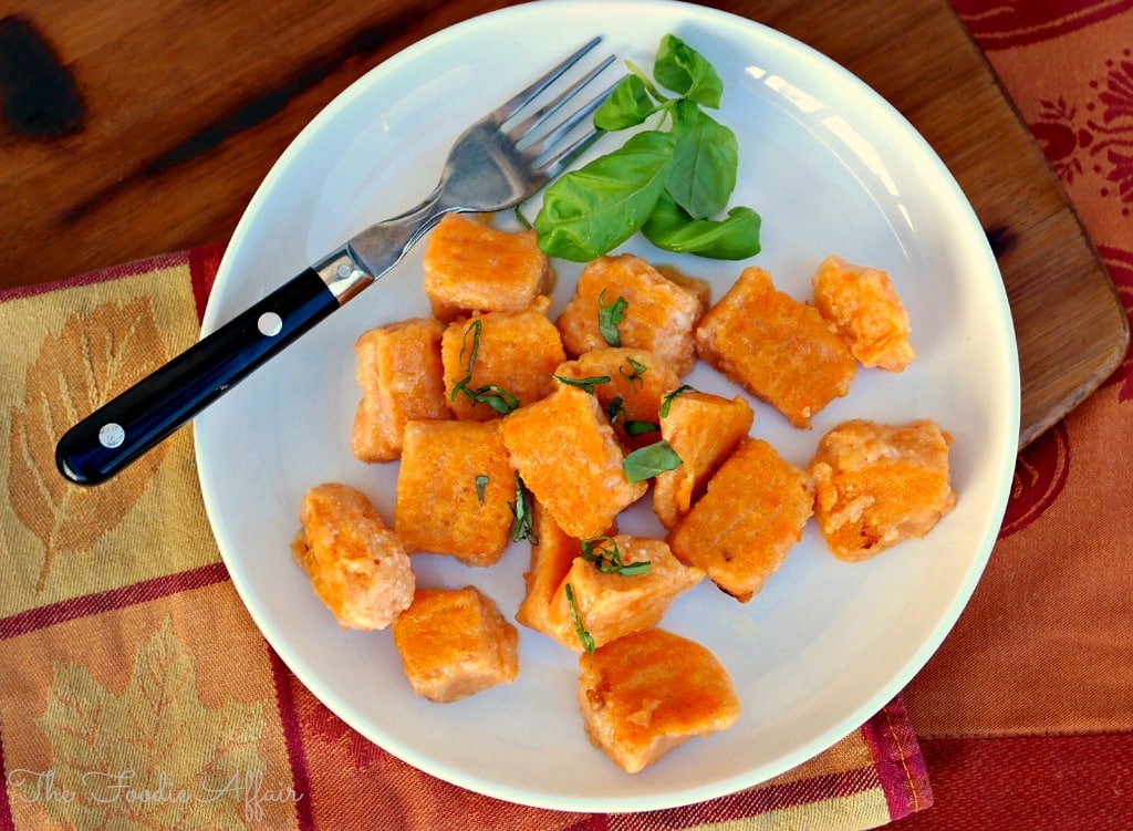 Sweet Potato Gnocchi - The Foodie Affair