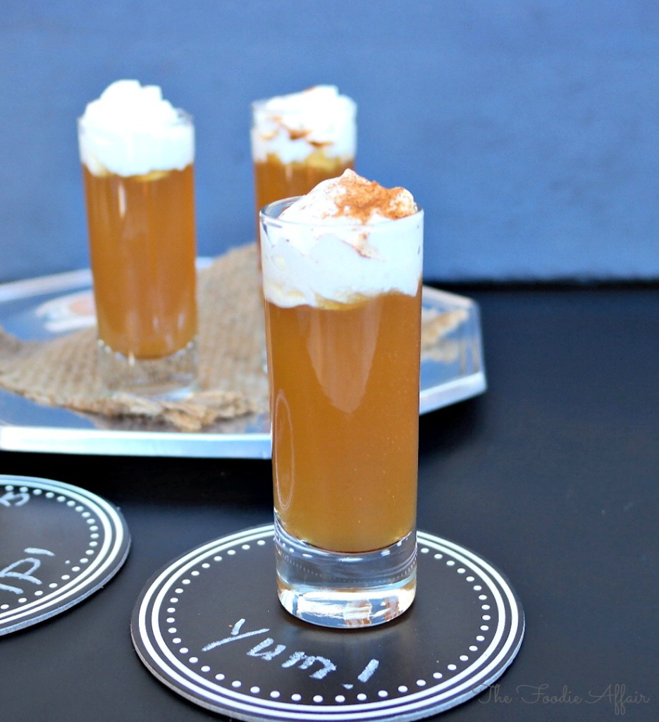 Apple Pie Shooter - The Foodie Affair