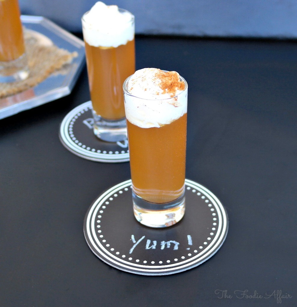 Apple Pie Shooter - The Foodie Affair