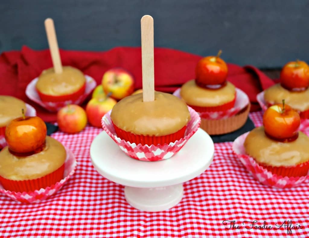 Buttermilk Cupcakes with Caramel Icing - The Foodie Affair