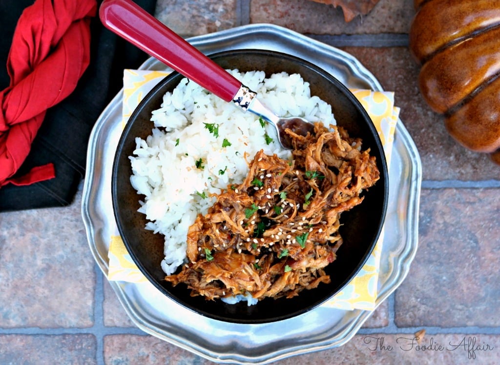 Honey Garlic Shredded Chicken