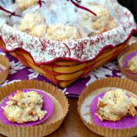 Maple Pecan Coconut Macaroons