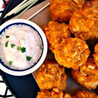 Soy Chorizo Cheddar Balls - The Foodie Affair