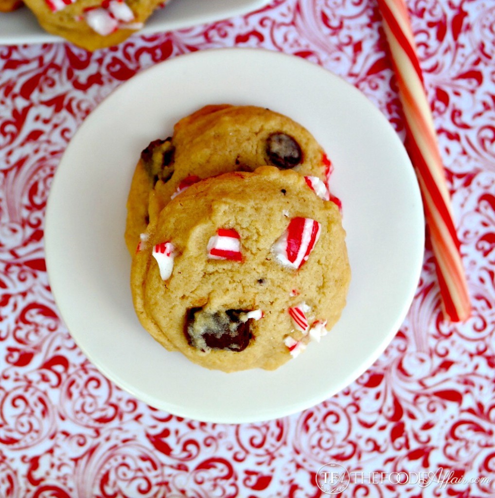 Chocolate Chip Peppermint Cookies - The Foodie Affair