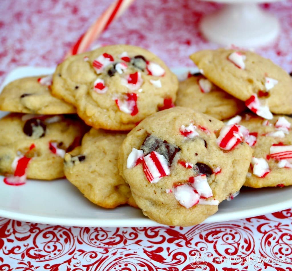 Chocolate Chip Peppermint Cookies -Holiday Cookie Recipe