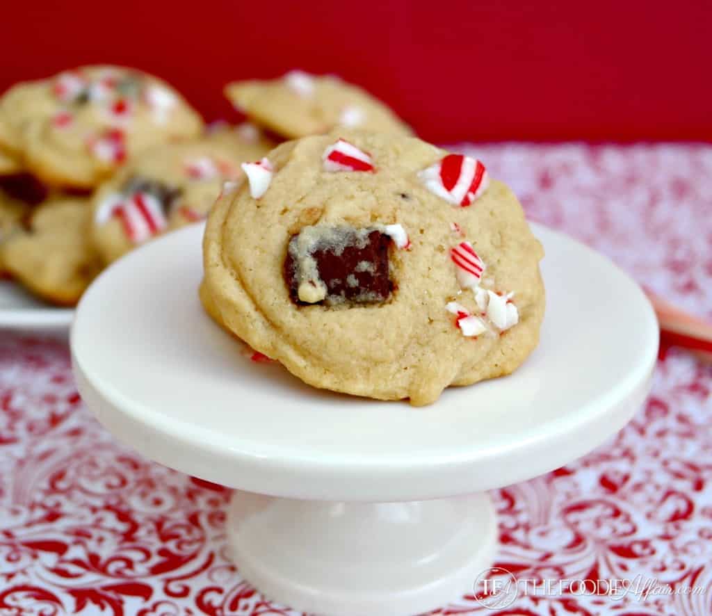 Chocolate Chip Peppermint Cookies - The Foodie Affair