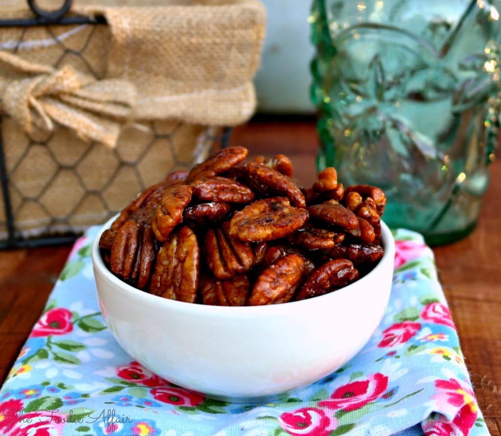 Maple Glazed Pecans