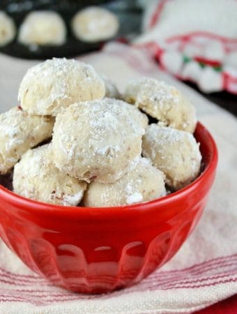 recipe for Mexican wedding cookies