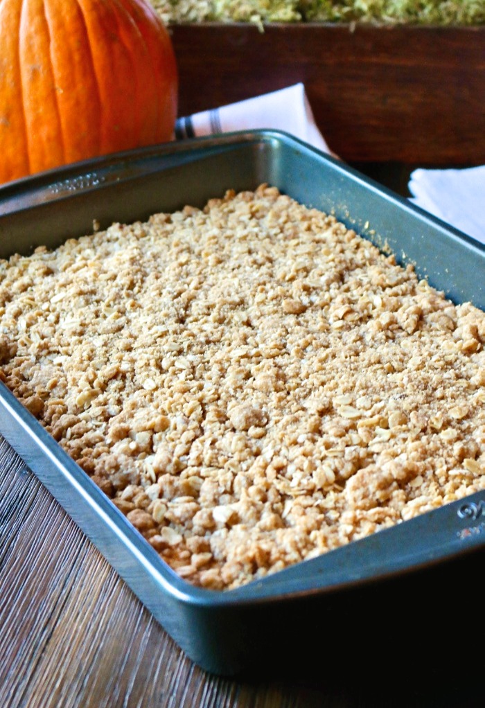 coffee cake made with sweet potatoes  in a baking pan