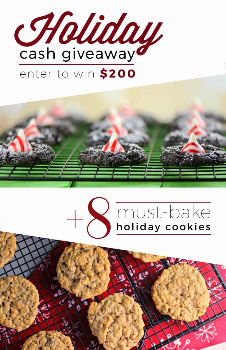 8 must bake cookies Giveaway
