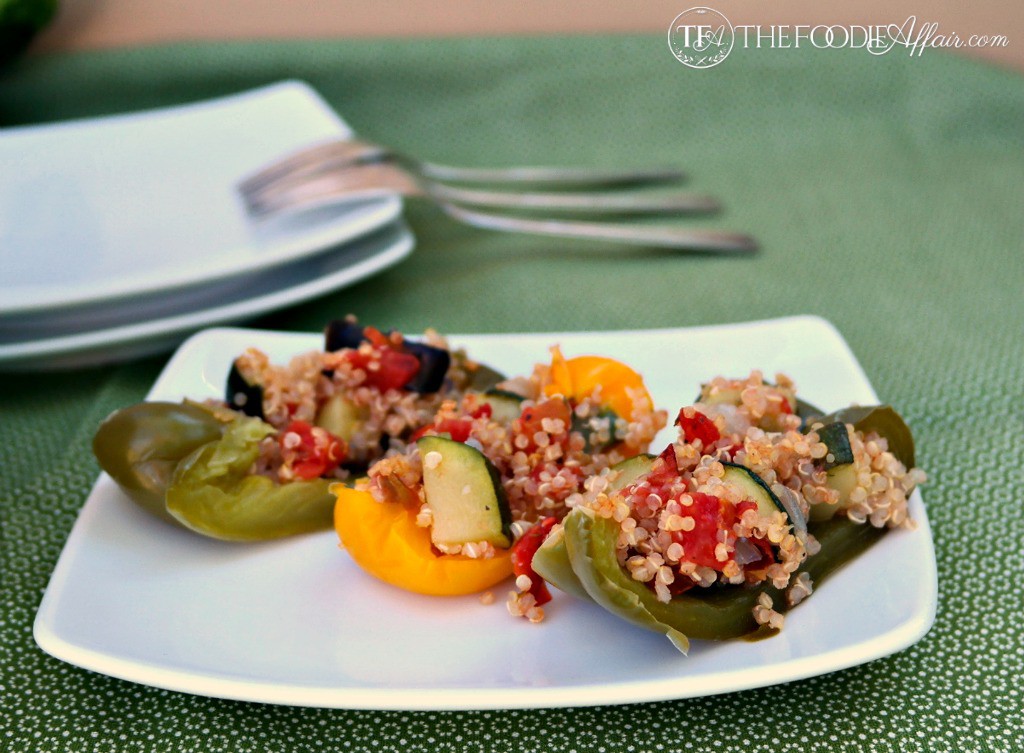 Quinoa with Fire Roasted Tomatoes - The Foodie Affair