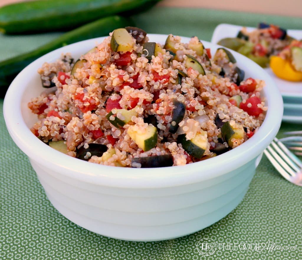 Quinoa with Fire Roasted Tomatoes