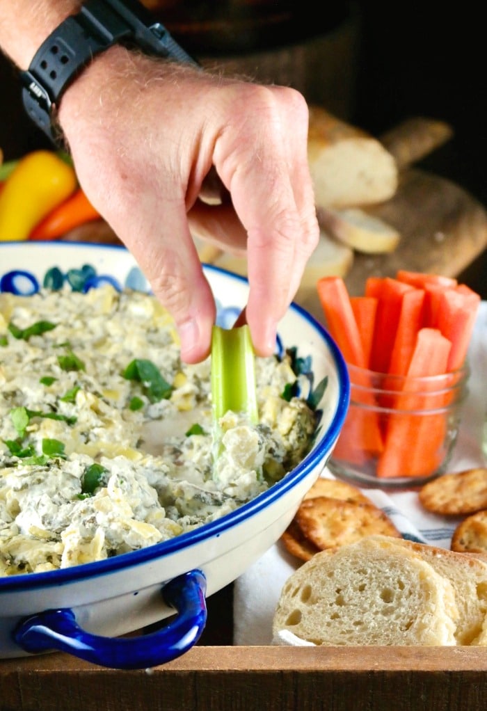 Spinach Artichoke Dip Recipe Lightened Up!