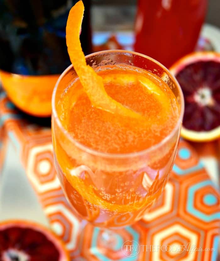 Blood Orange French 75