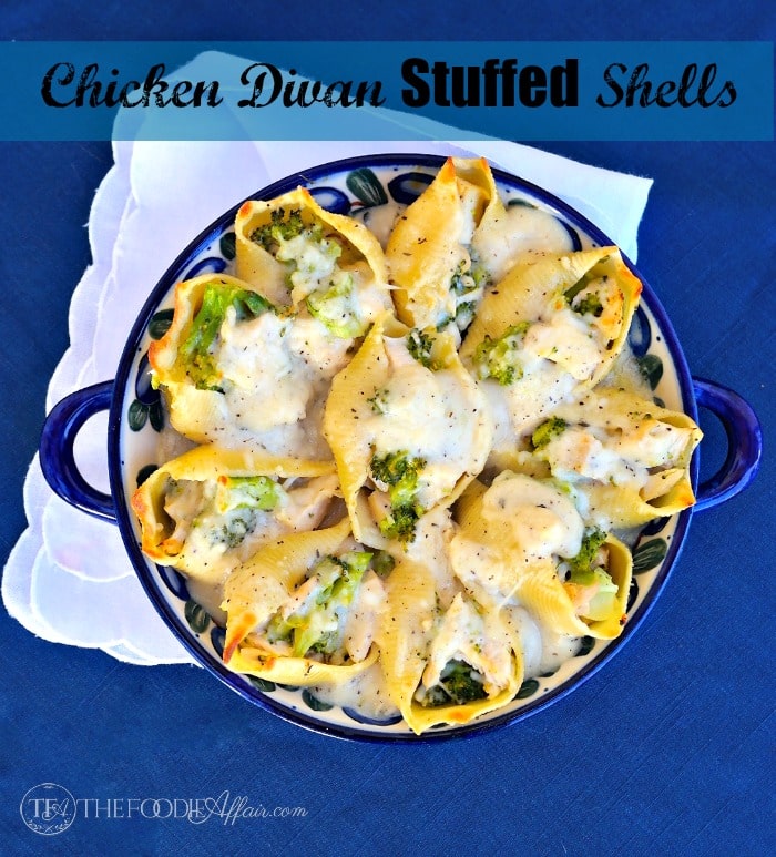 Chicken Divan Stuffed Shells In Dijon Sauce