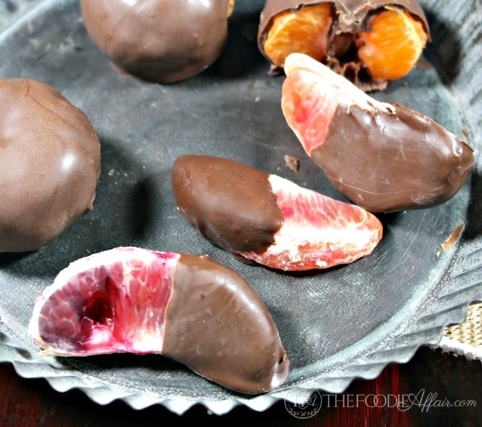 Chocolate Dipped Oranges - The Foodie Affair