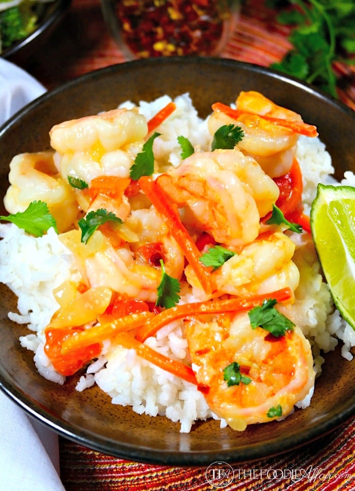 Shrimp in Coconut Sauce