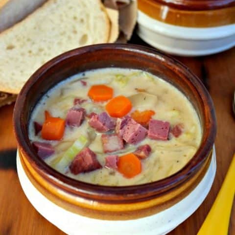 Corned Beef and Cabbage Chowder - The Foodie Affair
