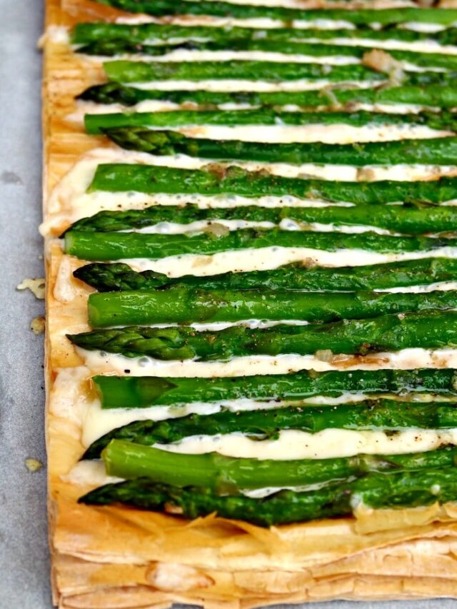Asparagus Fontina Tart