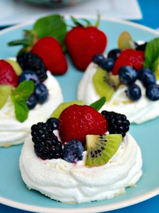 Individual Pavlova Nests