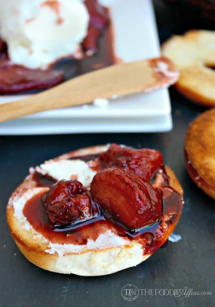 Balsamic Roasted Strawberries - The Foodie Affair