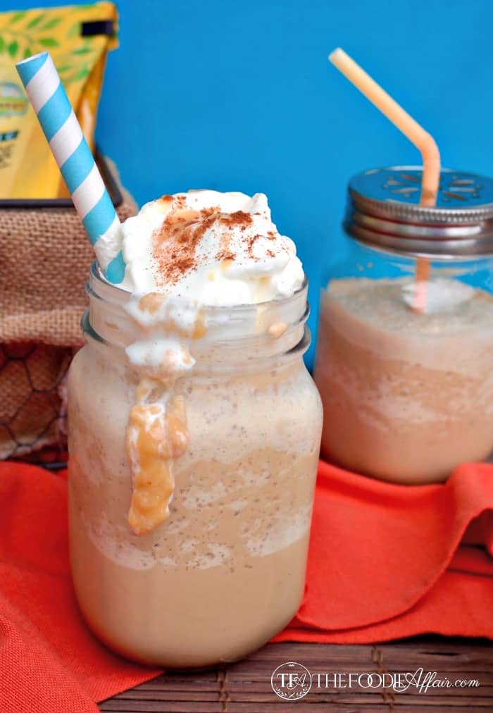 Dulce de Leche Coffee Frappe