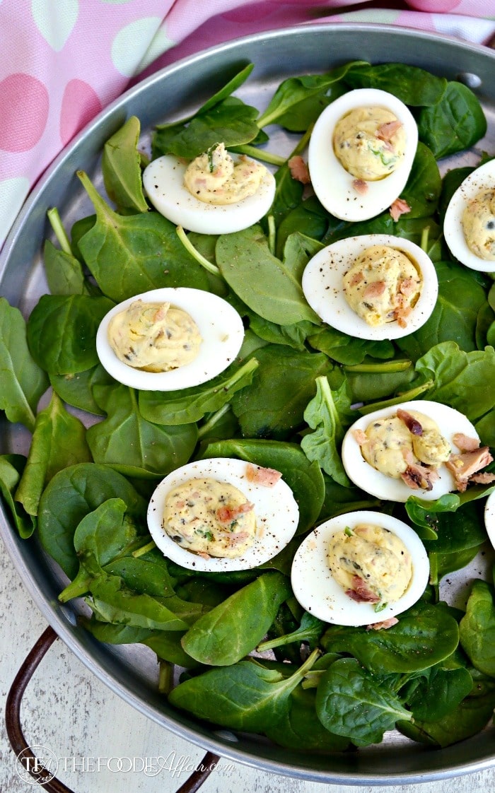 Smoked Salmon Deviled Eggs Recipe