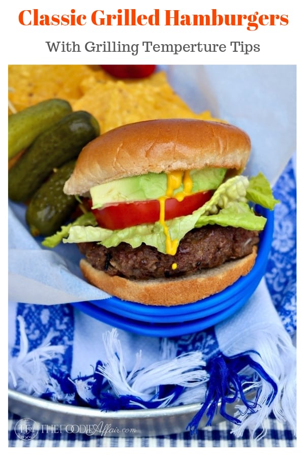 Grilled Hamburgers  Your Go To Classic All-American Burger