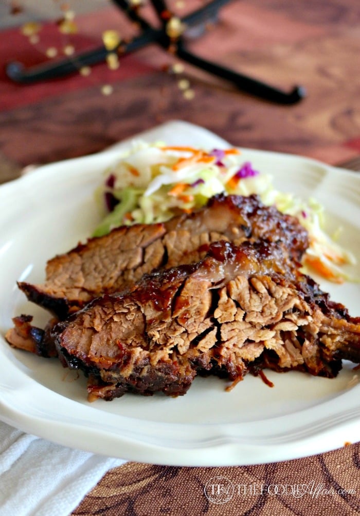 Oven Cooked Brisket Marinated with Five Ingredients | The Foodie Affair