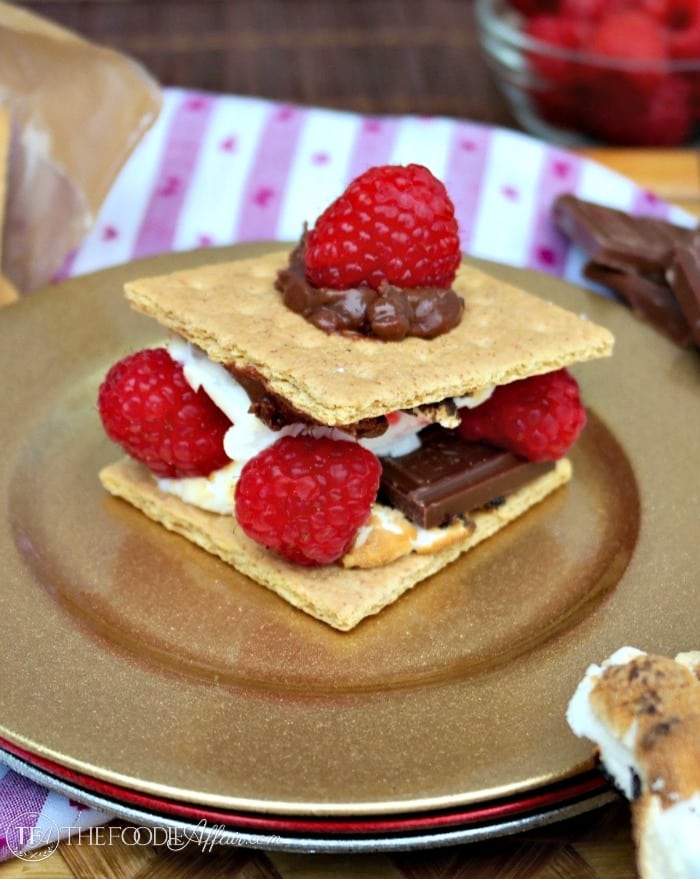 Weeknight Dessert Raspberry S’mores