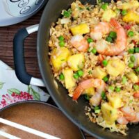 Quick and Easy Shrimp and Pineapple Fried Rice