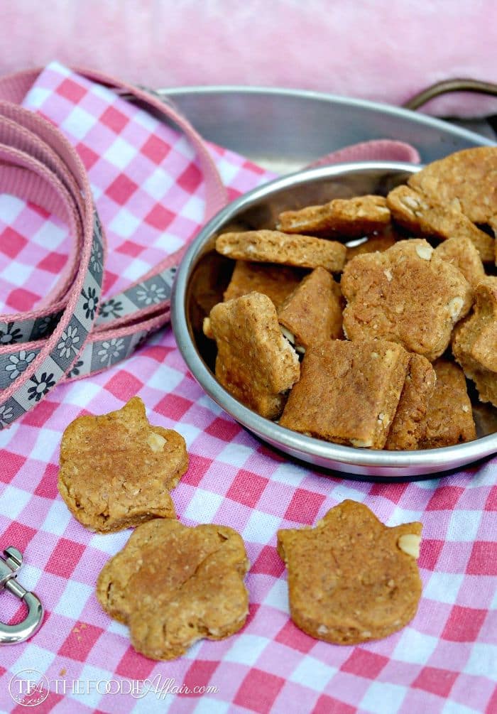 Homemade Peanut Butter Dog Treats Your Pet Will Love! - Thrifty Jinxy