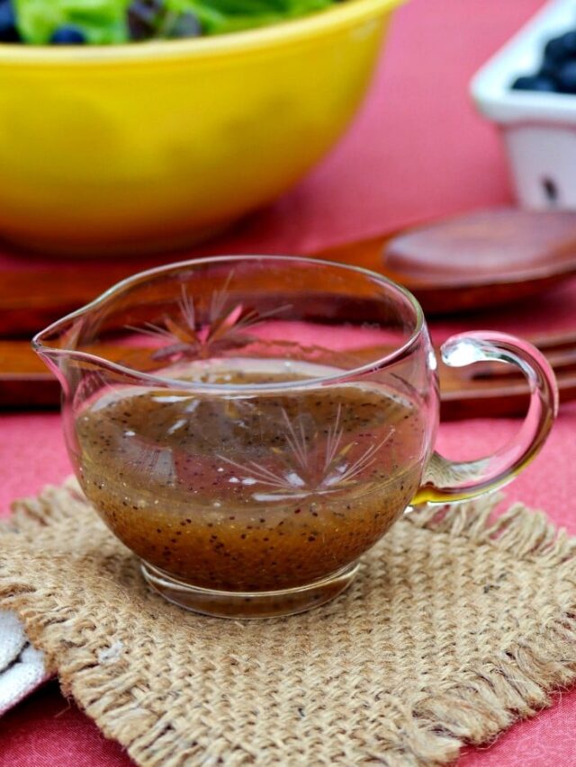 Poppy Seed Dressing Lightened up!
