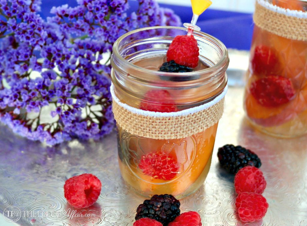 Sparkling Sangria is refreshing cocktail made with white wine, fruit juice, fresh fruits and then topped with sparkling wine like Cava. This festive drink is perfect for any celebration! The Foodie Affair 