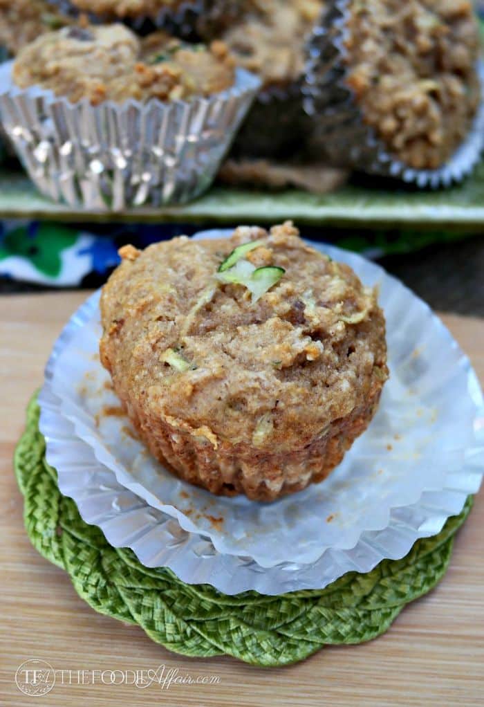 Tender and Sweet Zucchini Protein Muffins - The Foodie Affair