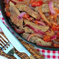 Tasty Beef Saltado with Roasted Potatoes is an easy Peruvian stir-fry dish made with lean beef and fresh vegetables. The Foodie Affair