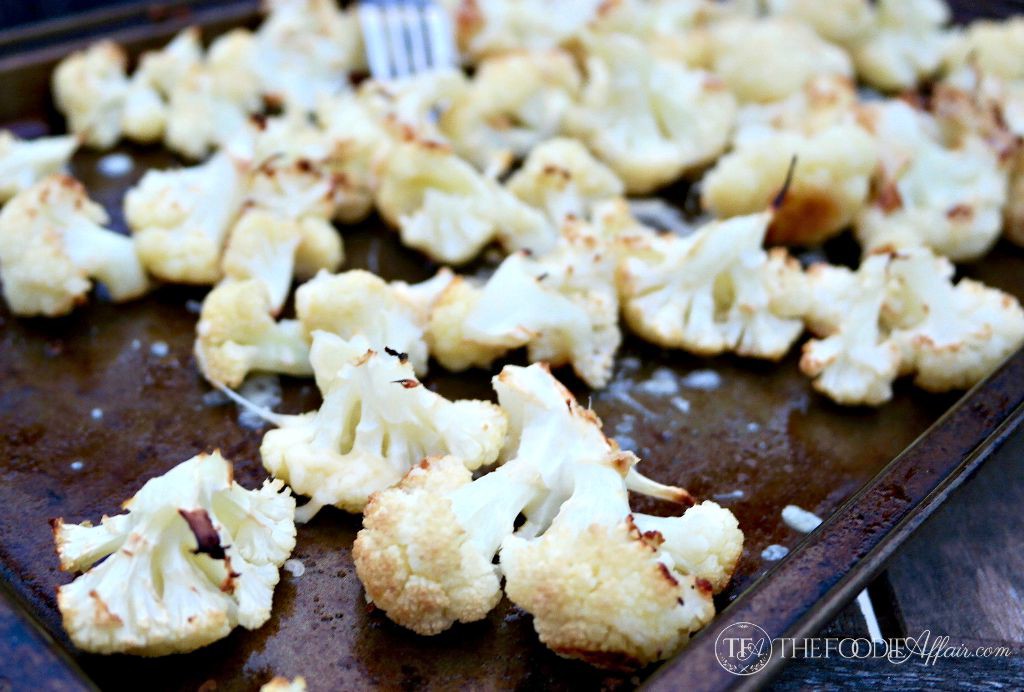 Parmesan roasted cauliflower is a simple and flavorful side dish to any main meal. The slightly nutty flavor is enhanced with a sprinkle of cheese. The Foodie Affair