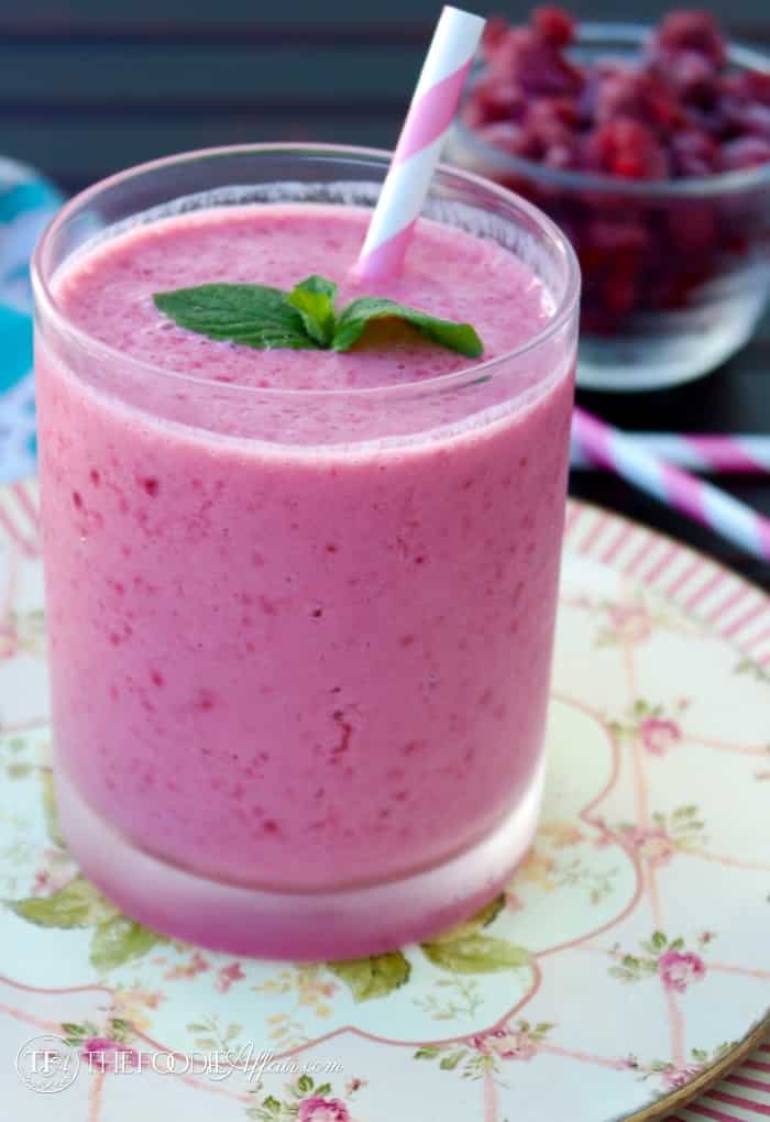 Cranberry Raspberry Smoothie