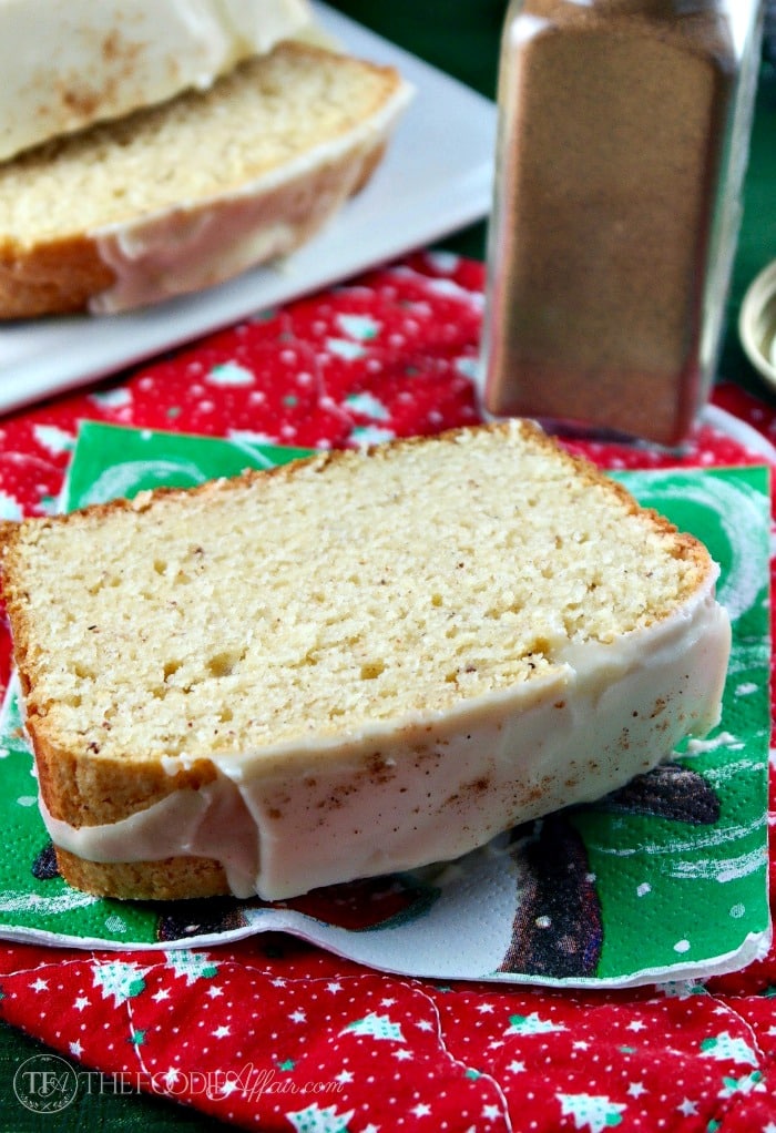 Holiday Eggnog Bread