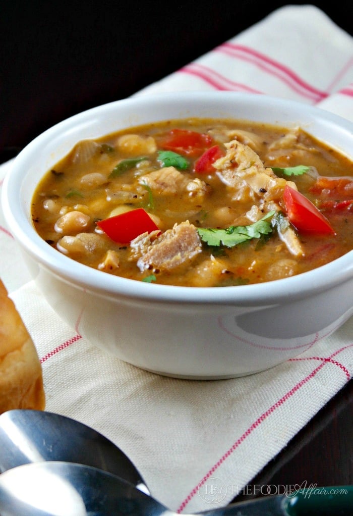 White Bean Chili with Turkey