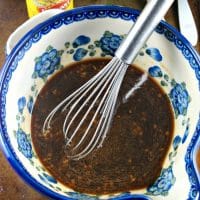 Sweet & Savory Homemade Teriyaki Sauce for any protein as a marinade or use as finishing sauce! The Foodie Affair