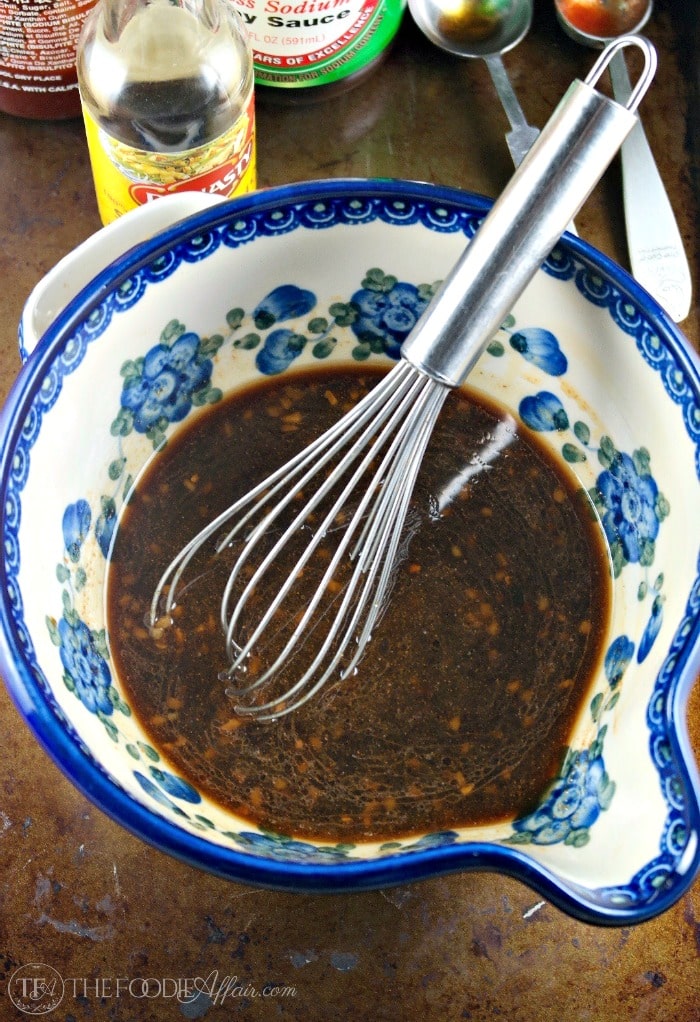 Sweet & Savory Homemade Teriyaki Sauce for any protein as a marinade or use as finishing sauce! The Foodie Affair