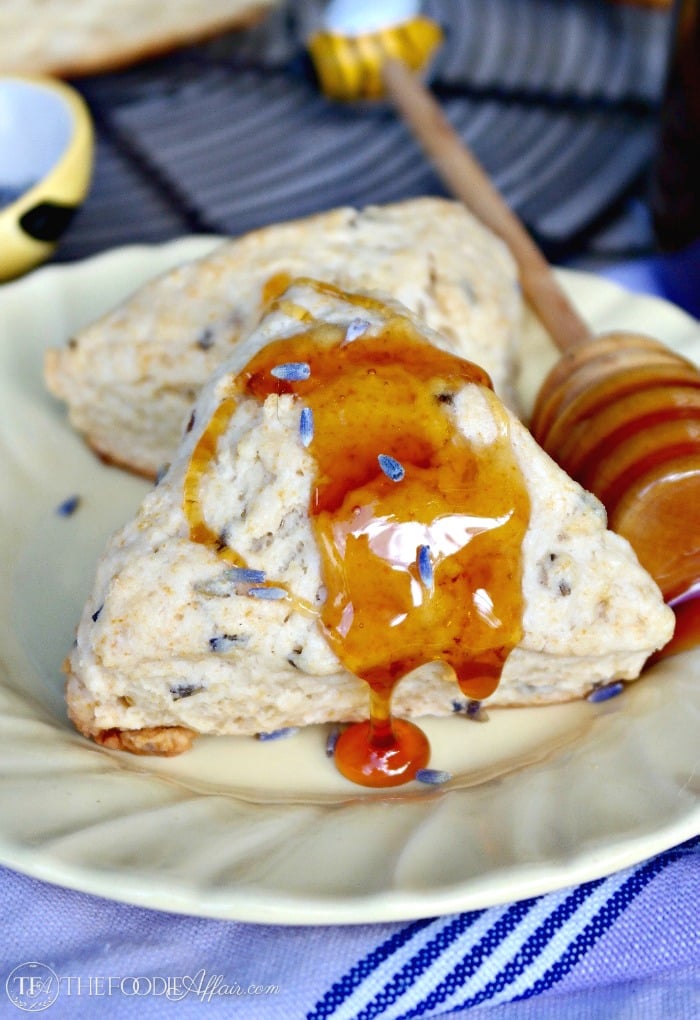 Honey Lavender Scones