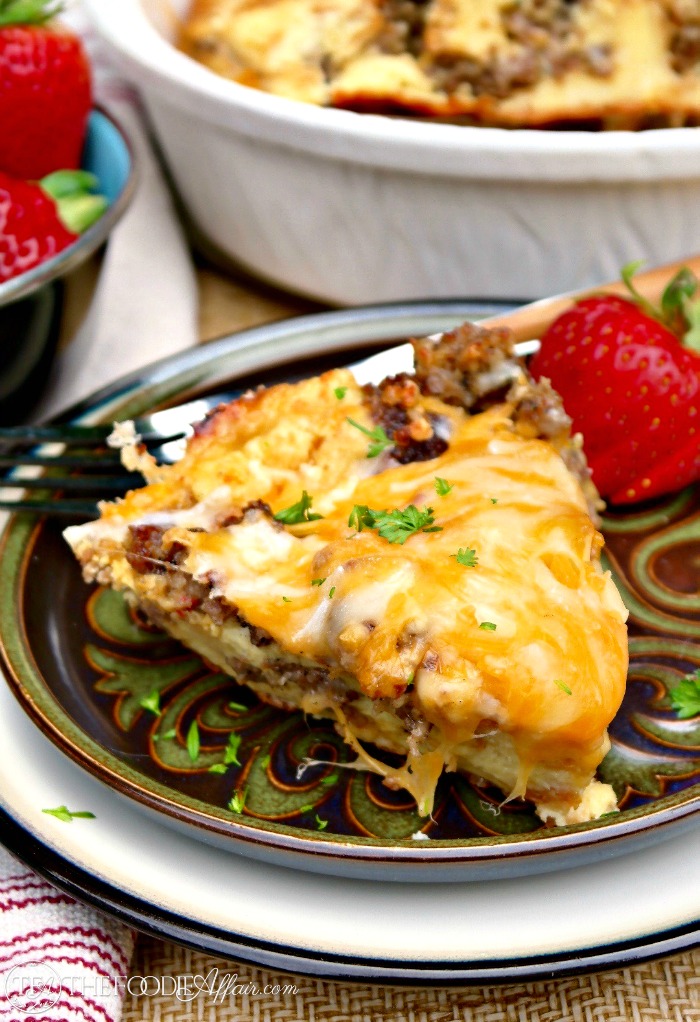 Cheesy Sausage Breakfast Casserole