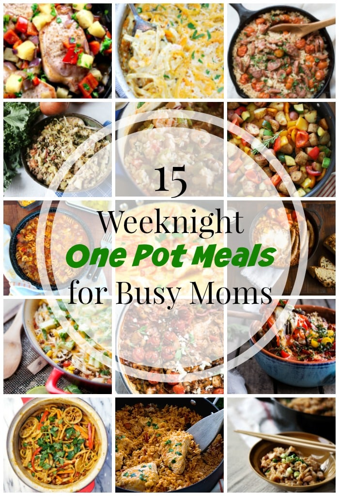 15 One Pot Meals for Busy Moms!