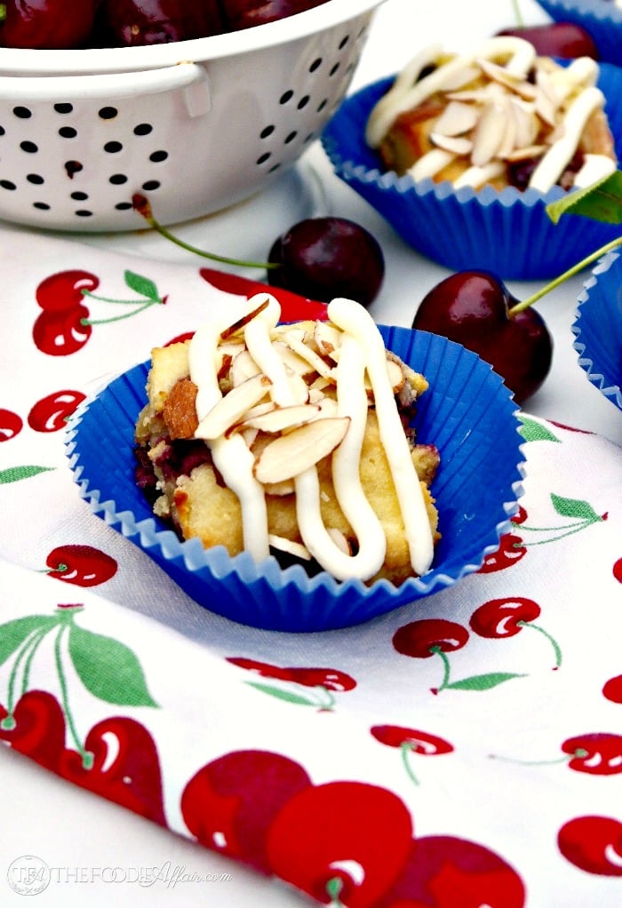 Low Carb Cherry Almond Scones