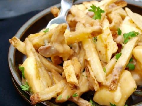 Easy Poutine Recipe With Gravy Fries The Foodie Affair