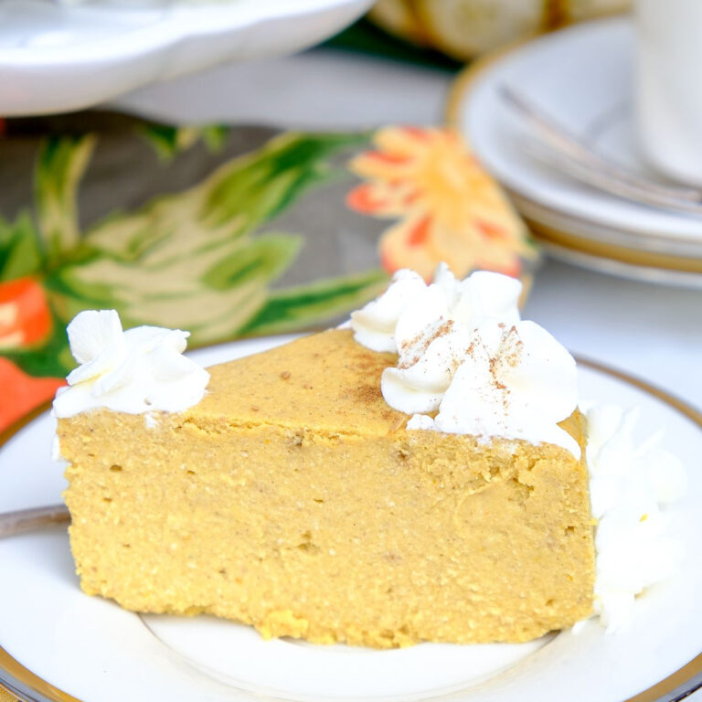 Low Carb Pumpkin Cheesecake Recipe