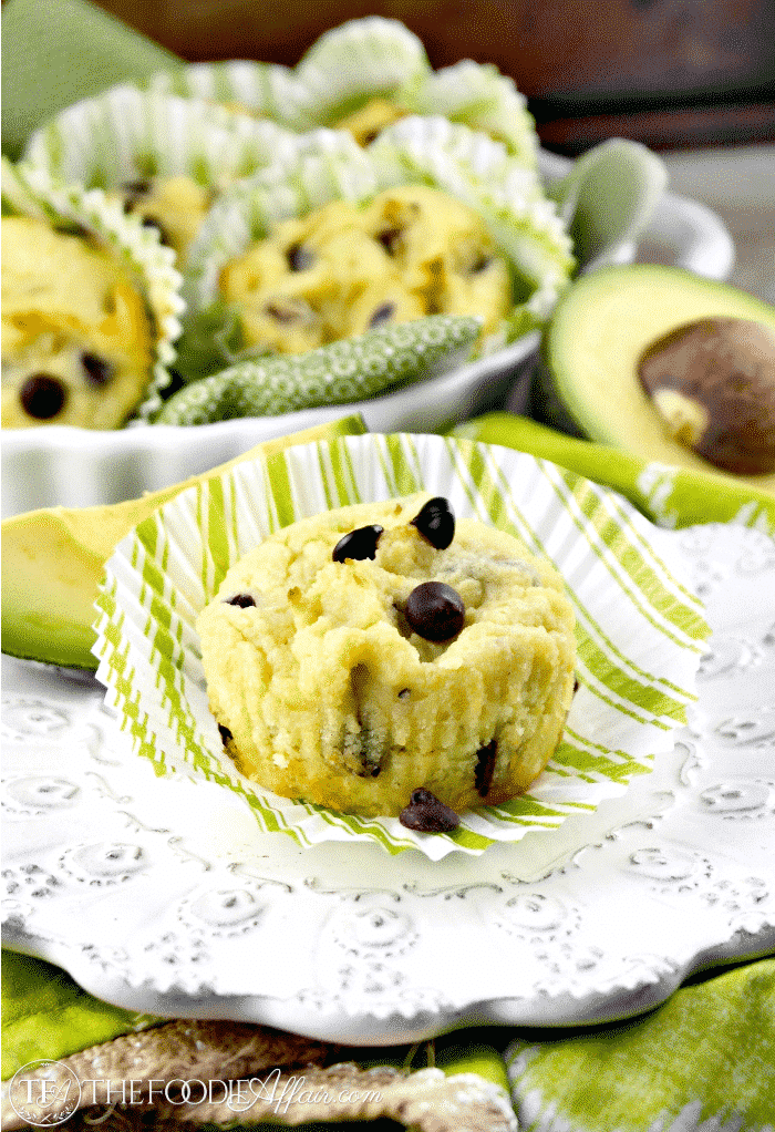 Chocolate Chip Avocado Muffins