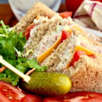 Crab Salad Sandwich Recipe with Peppridge Farm® Harvest Blends bread